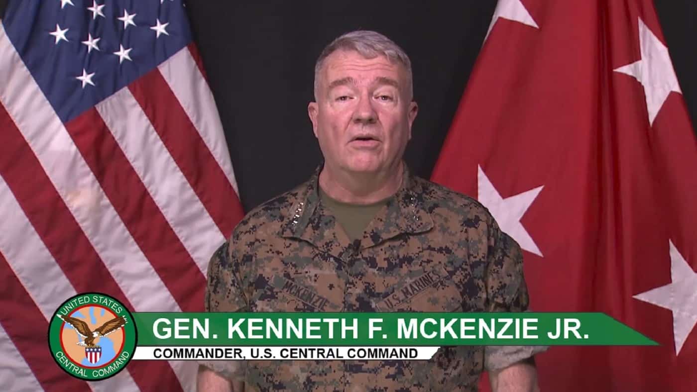 US Centcom General Kenneth McKenzie Iran1