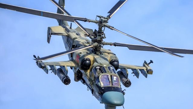 One Ka 52 helicopter deflected 18 MANPADS by jamming all warheads