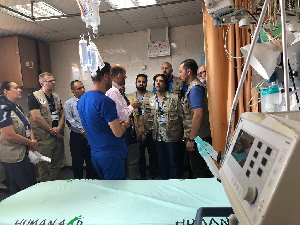 MedGlobal Teams Received Orientation in Al-Shifa Hospital