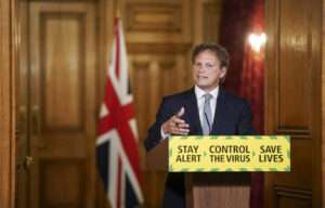 il ministro della difesa inglese Grant Shapps