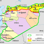 mappa zona curda Hassake